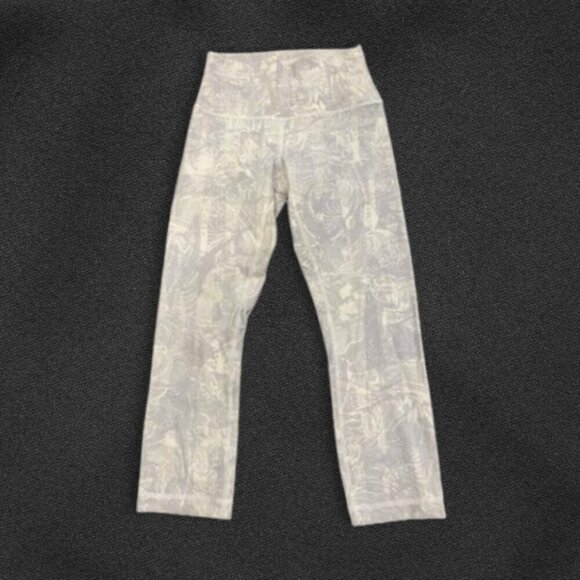 Lululemon Wunder Under Crop Tight Leggings High Rise Stretch Moisture-Wicking W - Picture 3 of 6